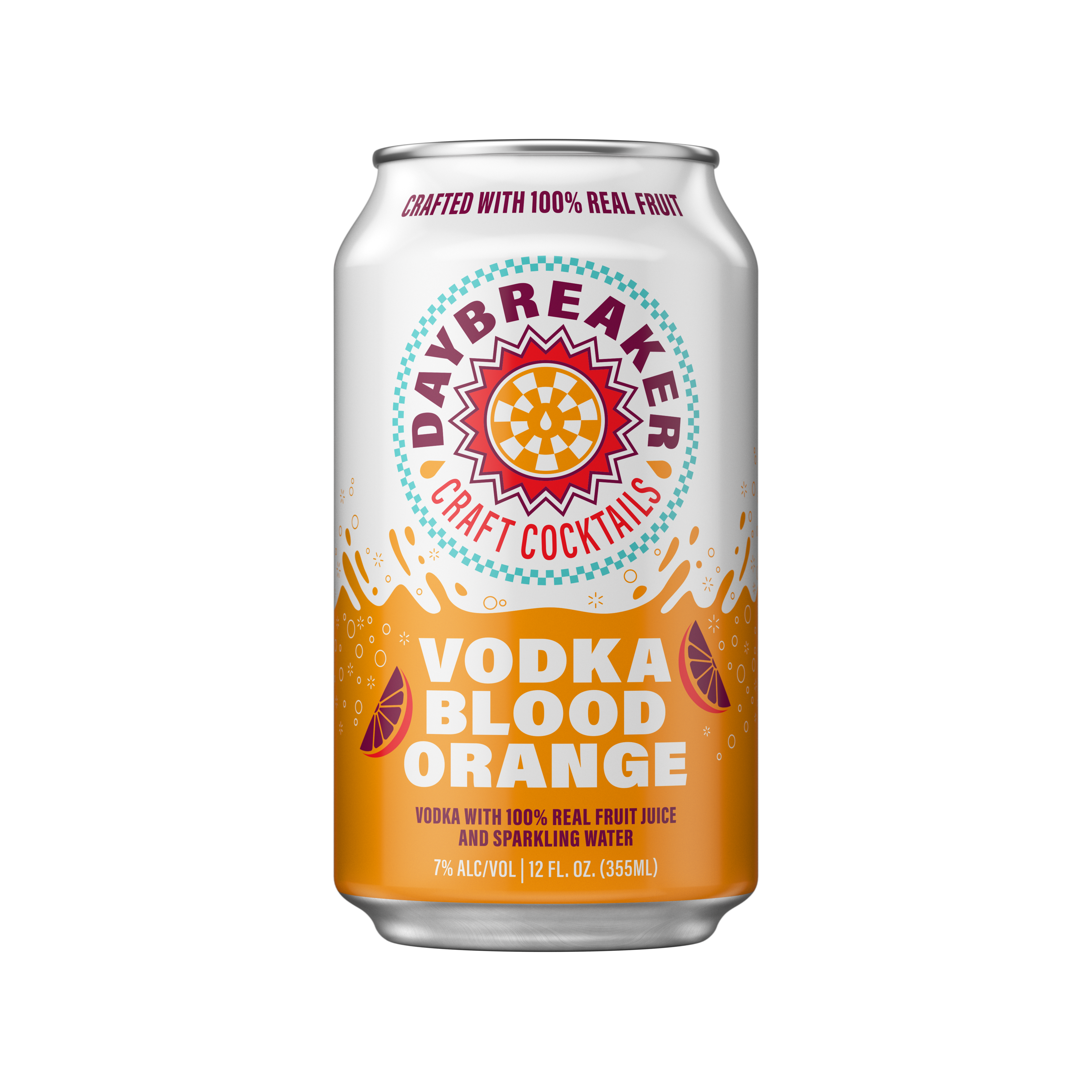 Daybreaker Blood Orange Vodka Cocktail 12 oz. 4 PK | Two Roads