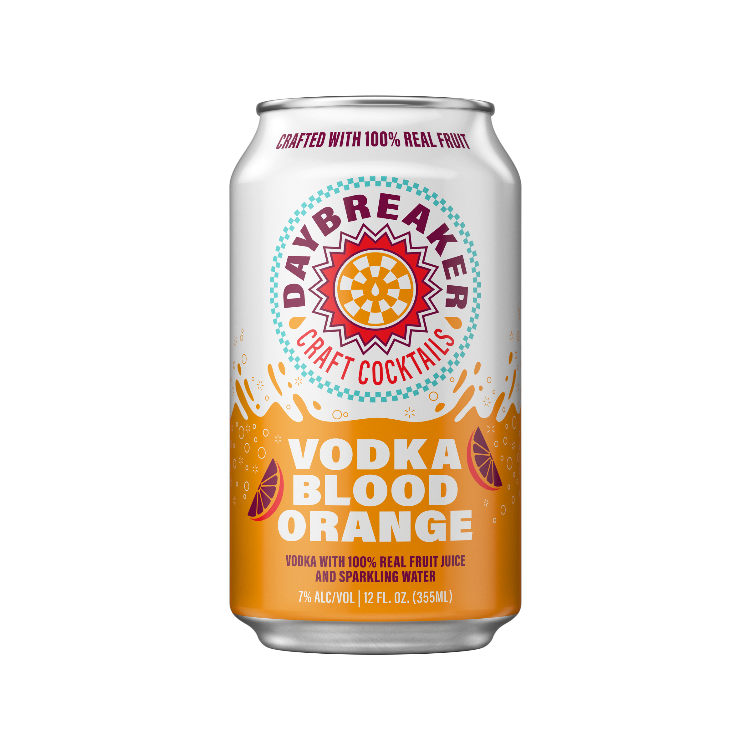 Daybreaker Blood Orange Vodka Cocktail 12 oz. 4 PK | Two Roads