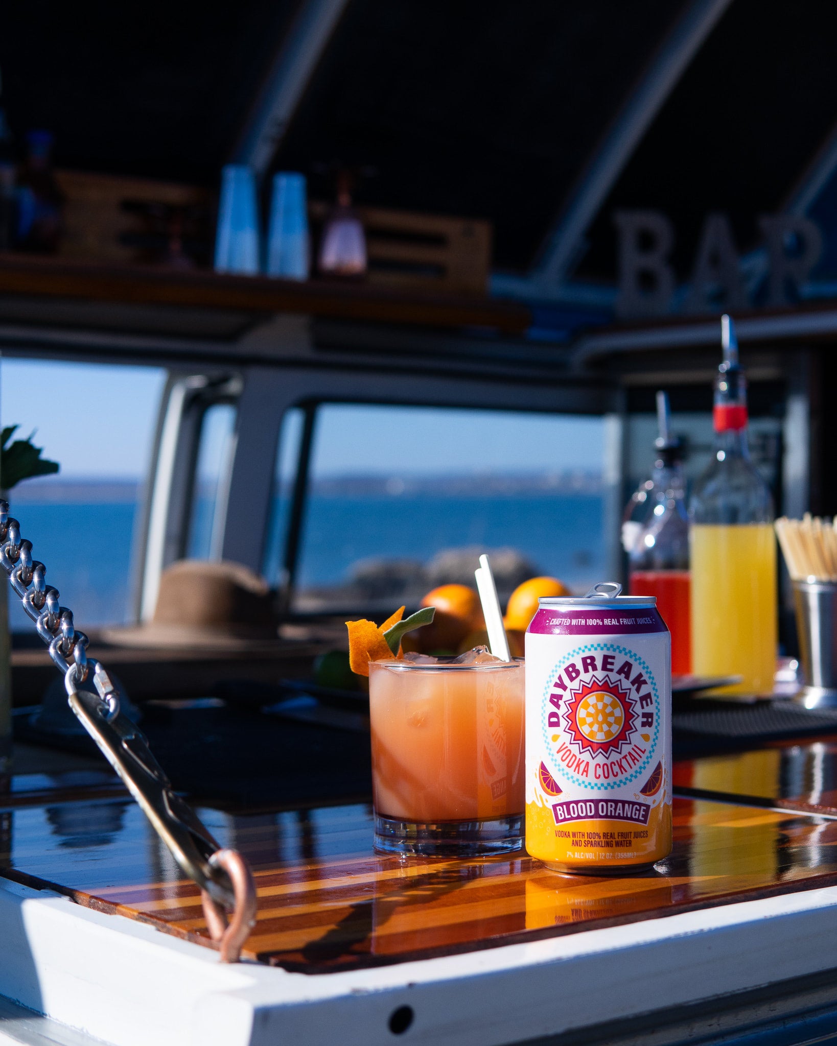 Daybreaker Blood Orange Vodka Cocktail 12 oz. 4 PK | Two Roads