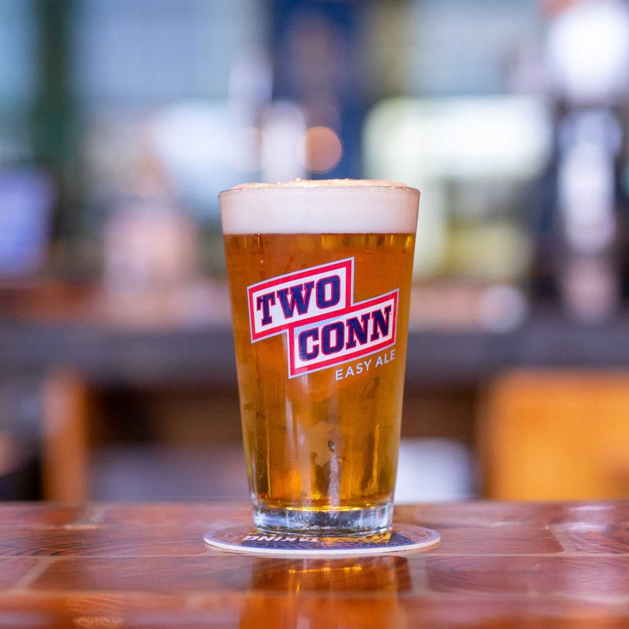 TwoConn Easy Ale Pint Glass | Two Roads Brewing Store